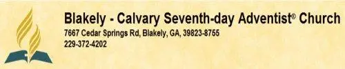 click for Blakely - Calvary Seventh-day Adventist Church website