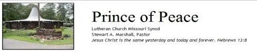 click for Prince of Peace Lutheran Church website