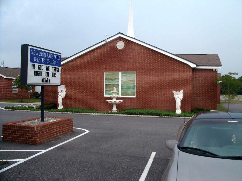 New Zion Freewill Baptist Church - Tumbleton, Alabama