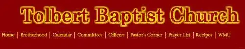 click for Tolbert Baptist Church website